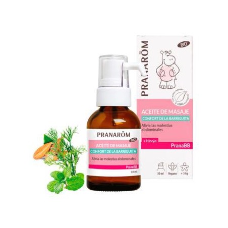 PRANABB ACEITE DE MASAJE CONFORT DE LA BARRIGITA DIGESTIVO