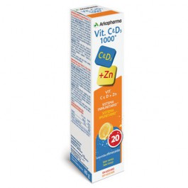 VITAMINA C Y VITAMINA D3 20 COMPRIMIDOS