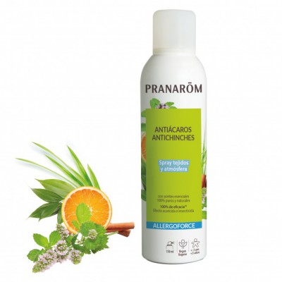 PRANAROM ALLERGOFORCE SPRAY ANTIACAROS TEJIDOS Y ATMOSFERA