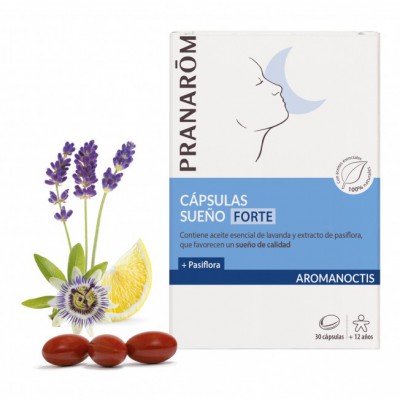 PRANAROM AROMANOCTIS CAPSULAS SUEÑO FORTE