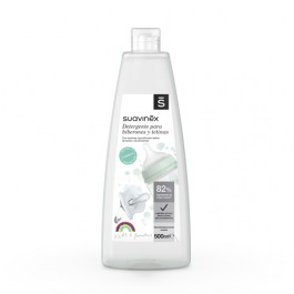SUAVINEX DETERGENTE ESPECIFICO BIBERONES TETINAS DUPLO 500 ML  500 ML