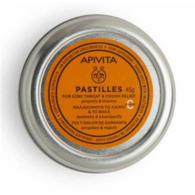 APIVITA PASTILLAS CON PROPOLEO Y REGALIZA