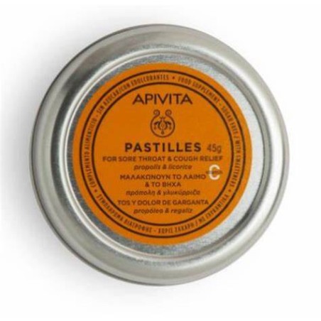 APIVITA PASTILLAS CON PROPOLEO Y REGALIZA