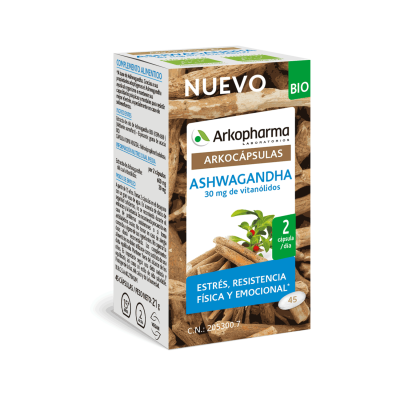 ARKOCAPSULAS ASHWAGANDHA BIO 45 CAPSULAS
