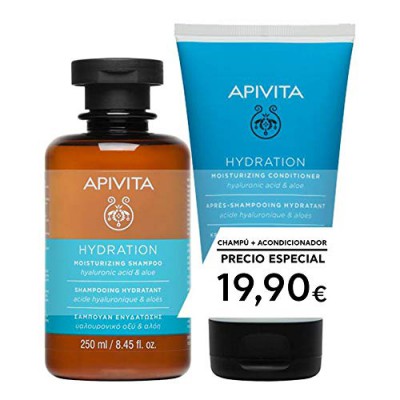 APIVITA PACK HIDRATACION CHAMPU  ACONDICIONADOR