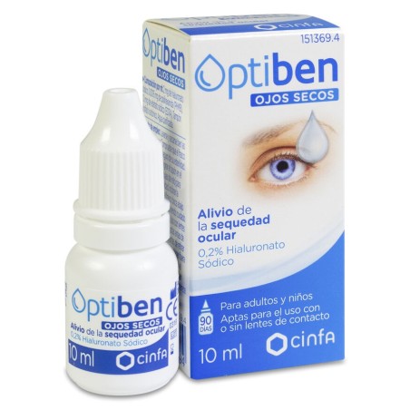 OPTIBEN GOTAS SEQUEDAD OCULAR 10 ML