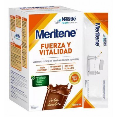 MERITENE  30 G 15 U CHOCOLATE