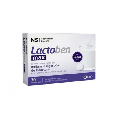 NS LACTOBEN MAX 30 COMPRIMIDOS
