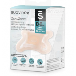 CHUPETE SILICONA FISIOLOGICO SUAVINEX SX PRO ZEROZERO 0  6 MESES 1 UNIDAD