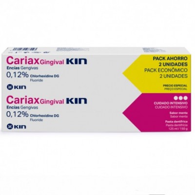 CARIAX GINGIVAL PASTA 125ML PACK 2U