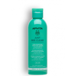 APIVITA JUST BEE CLEAR LOCION PURIFICANTE REDUCTORA DE POROS 200 ML