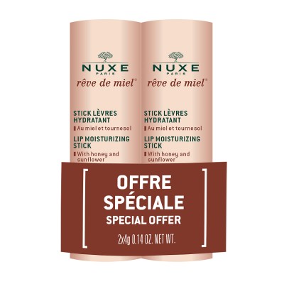 NUXE REVE DE MIEL STICK LABIOS DUPLO