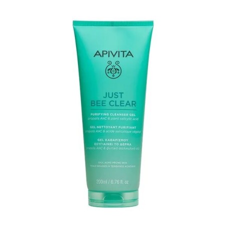 APIVITA JUST BEE CLEAR GEL LIMPIADOR PURIFICANTE 200 ML