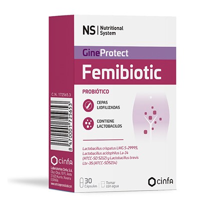 NS GINEPROTECT FEMIBIOTIC 30 CAPS