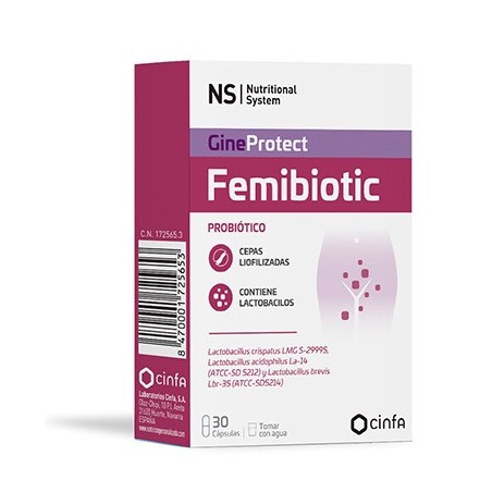 NS GINEPROTECT FEMIBIOTIC 30 CAPS