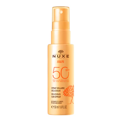 NUXE SUN SPRAY DELICIOSO PROTECCION ROSTRO Y CUERPO SPF50 50ML