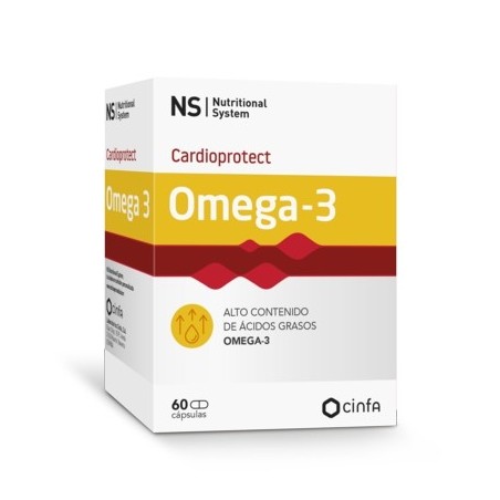 NS CARDIOPROTECT OMEGA3 60 CAPSULAS