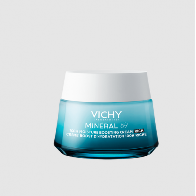 VICHY MINERAL 89 CREMA BOOST DE HIDRATACION RICA 1 TARRO 50 ML