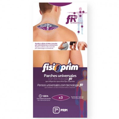 FISIOPRIM PARCHES UNIVERSALES 3 PARCHES