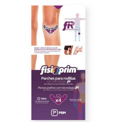 FISIOPRIM PARCHE RODILLA 4 PARCHES