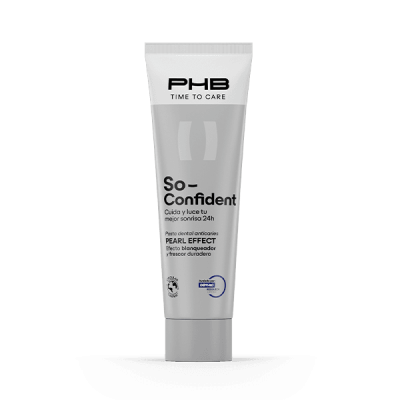PHB TIME TO CARE SO CONFIDENT DENTRIFICO 1 TUBO 75 ML SABOR MENTOLADO