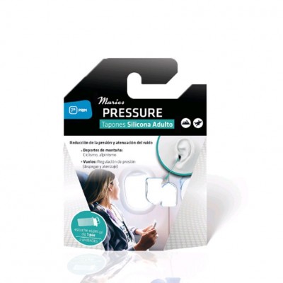 PRIM TAPONES OIDOS PRESSURE TPE CON CORDON ADULTOS MARIES 2 UNIDADES