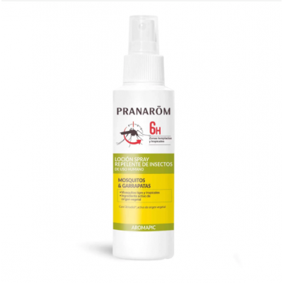 PRANARÓM AROMAPIC LOCIÓN SPRAY REPELENTE MOSQUITOS Y GARRAPATAS