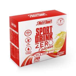 NUTRISPORT DRINK ZERO CALORIAS SABOR LIMON 20 STICKS