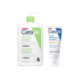 CERAVE RUTINA PIEL SECAMIXTA LIMPIADOR HIDRALOCION HIDRA
