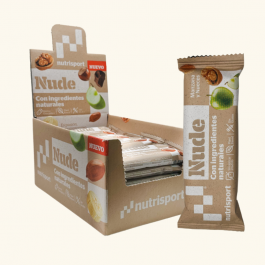 NUTRISPORT BARRITA NUDE ENERGY MANZANA NUECES