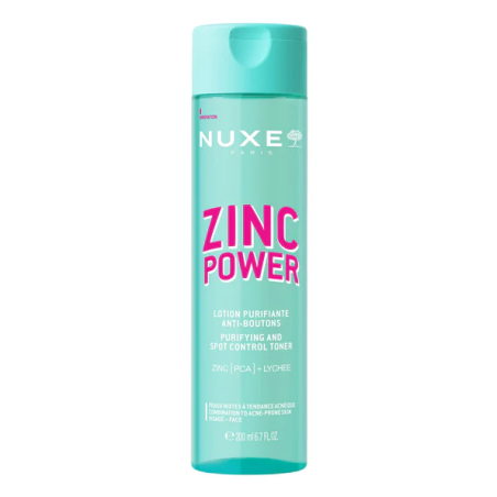 ZINC POWER LOCIÓN PURIFICANTE YCONTROL DE MARCAS