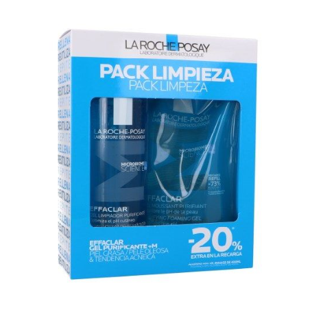 LA ROCHE POSAY PACK LIMPIEZA EFFACLAR GEL PURIFICANTEM