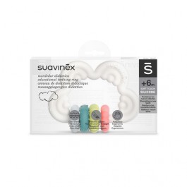 MORDEDOR SILICONA DIDACTICO SUAVINEX 6 MESES 1 UNIDAD ETAPA 3