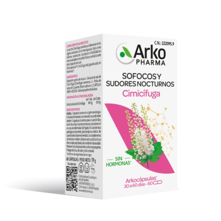 ARKOCAPSULAS CIMICIFUGA 60 CAPSULAS