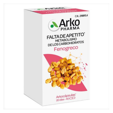 FENOGRECO ARKOCAPSULAS 380 MG