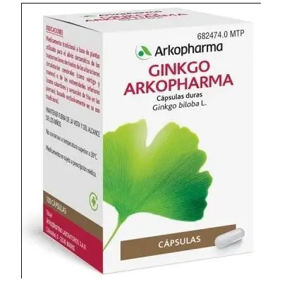 GINKGO ARKOPHARMA 180 MG 100 CAPSULAS