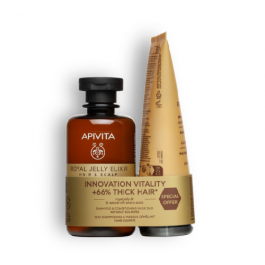 APIVITA PACK ROYAL JELLY ELIXIR CHAMPÚ  ACONDICIONADOR