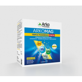 ARKOMAG TRIPLE MAGNESIO FORTE 20 SOBRES SABOR LIMON