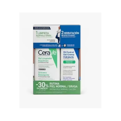 CERAVE RUTINA PIEL NORMAL GRASA 30    EN LIMPIEZA
