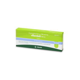 SUPOSITORIOS DE GLICERINA VILARDELL NIÑOS 158 G 12 SUPOSITORIOS BLISTER