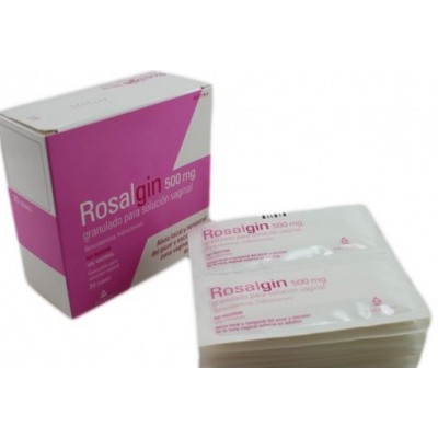 ROSALGIN 500 MG 20 SOBRES GRANULADO PARA SOLUCION VAGINAL