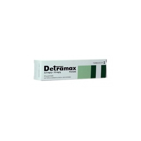 DETRAMAX 25 MGG  15 MGG POMADA 1 TUBO 30 G
