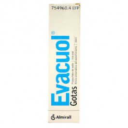 EVACUOL 75 mgml GOTAS ORALES EN SOLUCION 1 FRASCO 30 ml