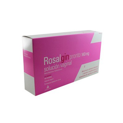 ROSALGIN PRONTO 140 MG SOLUCION VAGINAL 5 ENVASES UNIDOSIS 140 ML