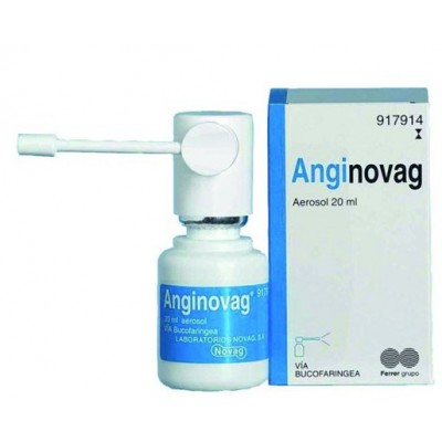 ANGINOVAG SOLUCION PARA PULVERIZACION BUCAL 1 FRASCO 20 ML
