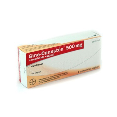 GINECANESTEN 500 MG 1 COMPRIMIDO VAGINAL