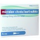 MICRALAX CITRATOLAURIL SULFOACETATO 450 MGML  45 MGML SOLUCION RECTAL 4 ENEMAS 5 ML