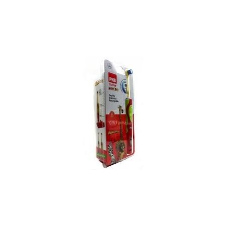 CEPILLO DENTAL ELECTRICO PHB ACTIVE JUNIOR ROJO
