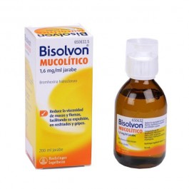 BISOLVON MUCOLITICO 16 MGML JARABE 1 FRASCO 200 ML