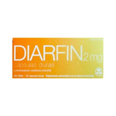 DIARFIN 2 MG 20 CAPSULAS